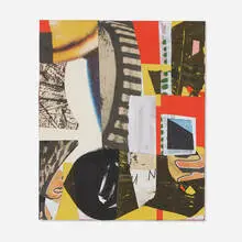 Roy Dowell, Untitled #797, 2000, acrylic and collage on paper