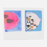 Monika Baer, Ohne Titel, 2008, acrylic on paper