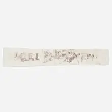 Dawn Clements, Henry and Madge Harvey’s, 2003, ink on paper