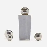 Michael Phelan, We do not remember days, We remember moments, 2005, stainless steel, fiberglass, plaster