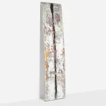 Thomas Øvlisen, IWALY (front and back), 2012, polystyrene, fiberglass, epoxy and autopaint over straw fibers