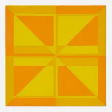 Claudio Verna, Superficie modulare n. 12, 1966, oil on canvas