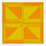 Claudio Verna, Superficie modulare n. 12, 1966, oil on canvas