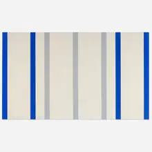 Andreas Brandt, Dunkelblau - Grau, 1975, oil on canvas