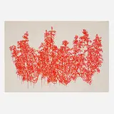 Andrew Millner, Red Rose II, 2011, acrylic on linen
