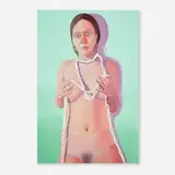 Anja Salonen, Stable, Solid, 2016, oil on canvas
