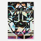 Ryan Callis, I'm Stoked That You're Stoked, 2011, oil and mixed media collage on canvas