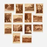 Collection of fourteen photogravures by Edward S. Curtis, 1927, photogravure, sold Jul 2024