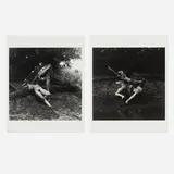 Hans Breder, Two works from Old Man's Creek, 1971, vintage gelatin silver print