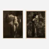 Frank Eugene, Adam and Eve; Rebecca (two works from Camera Work, No. 30), photogravure