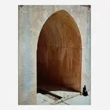 Shirin Neshat, Untitled (from the Soliloquy Series), 1999, silver dye bleach print mounted to aluminum and face-mounted to acrylic