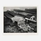 Berenice Abbott, Hoboken Ferry Terminal, Barclay Street, New York, gelatin silver print