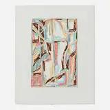 Craig Kauffman, Untitled, 1981, lithograph in colors