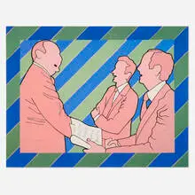 John Wesley, Marmalade Executives, 2000, iris print