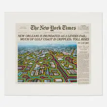 Fred Tomaselli, August 31, 2005, 2009, inkjet print and screenprint in colors