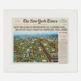 Fred Tomaselli, August 31, 2005, 2009, inkjet print and screenprint in colors