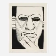 Ed Paschke, Pump, 1989, lithograph on Arches