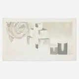 James Rosenquist, Just Desert, Israel (2nd state), 1979, intaglio with pochoir on Pescia Italia