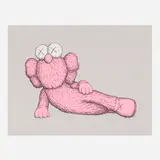 Kaws, Time Off, 2023, screenprint in colors on Stonehenge