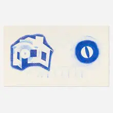 Tide (2nd state) by James Rosenquist, 1979, etching in colors on Pescia Italia, sold Aug 2025