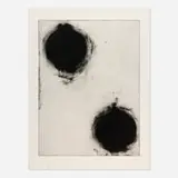 Donald Sultan, Pomegranates II, 1990, etching and aquatint
