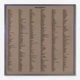 Thomas Locher, Philosophie, 1985, screenprint in colors on aluminum mounted to wood in artist's frame