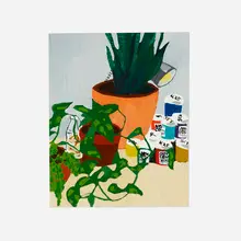 Hilary Pecis, Studio Study, 2015, oil on paper