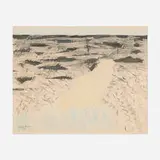 Milton Avery, Sand Spit, 1957, watercolor on paper