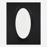 Larry Bell, MELBKIN 5 (Medium Ellipset on black Arches with insert)