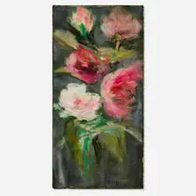 Untitled by Ross Bleckner, 2011, oil on linen, sold Jul 2025
