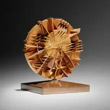 Arnaldo Pomodoro, Disco, 1985, bronze