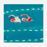 Katherine Bradford, Pool Swim