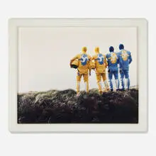 Matthew Barney, T I : Irish Sea, 1994, C-print in self-lubricating plastic artist's frame