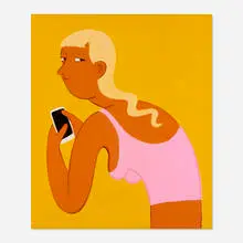 Grace Weaver, simmer, 2017, oil on canvas