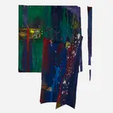 Sam Gilliam, Rhapsody for the Apollo, mixed media construction