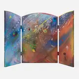 Sam Gilliam, Thrift Store Arc Screen, 1999, mixed media found object construction