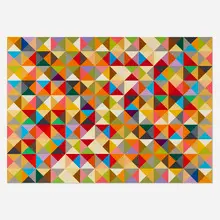 Karl Stanley Benjamin, #3, 1967, oil on linen