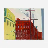 Lois Dodd, Jersey City Lofts