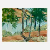 Elaine de Kooning, Callicoon Woods, 1964, oil on canvas
