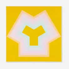 Richard Anuszkiewicz, Untitled, 1976, acrylic on canvas