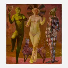 Alton Pickens, Mother of God, 1981, oil on canvas