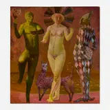 Alton Pickens, Mother of God, 1981, oil on canvas