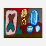 William Brice, Untitled, 1981, oil on canvas