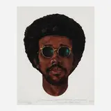 Barkley L. Hendricks, Icon for My Man Superman (Superman never saved any black people - Bobby Seale), 2009, pigment on archival paper