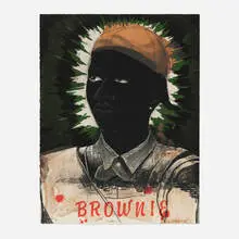 Kerry James Marshall, Brownie, 1995, lithograph in colors