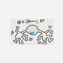 Untitled by Keith Haring, 1985, ink and stamp on envelope, sold Jul 2025