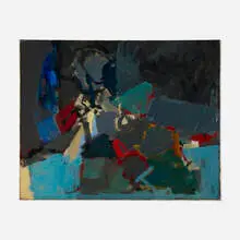 Charles Cajori, Untitled, 1954-55, oil on canvas
