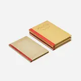 Roycroft, Collection of three books, 1897, paper-bound with gilding