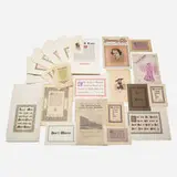 Roycroft and Various Publishers, Collection of motivational prints and ephemera, printed paper