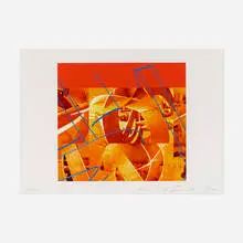 Untitled by Mark di Suvero, 2004, digital print, sold Dec 2023